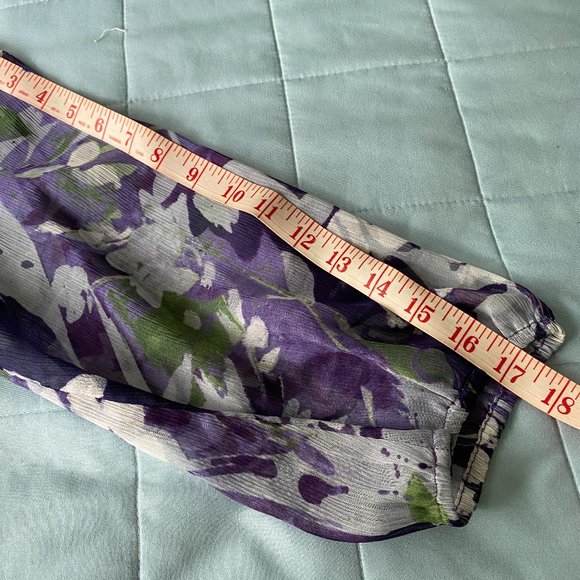 ALFANI Floral Blouse - Picture 11 of 12